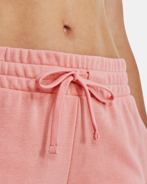 Pantalones de entrenamiento UA Rival Terry para Mujer, Pink, pdpMainDesktop image number 3